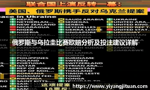 俄罗斯与乌拉圭比赛欧赔分析及投注建议详解